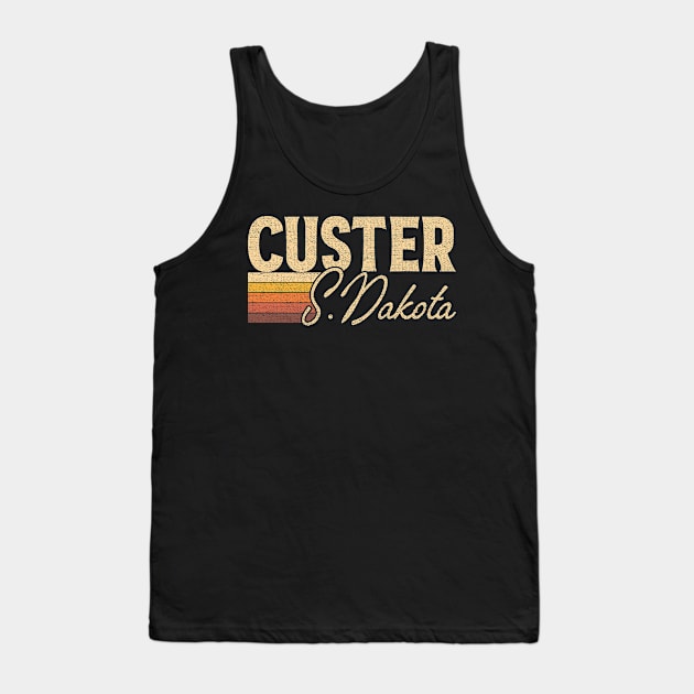 Custer South Dakota Tank Top by dk08